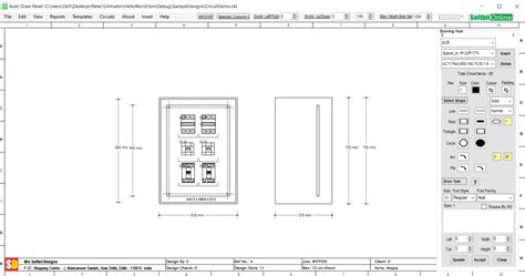 electrical panel box design software|electrical panel drawing software.